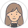 45歳女性のイラスト